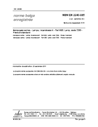 NBN EN 2240-085:2011