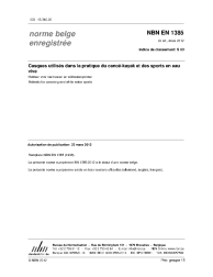 NBN EN 1385:2012