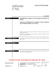 UNE-CEN/TR 14542:2004