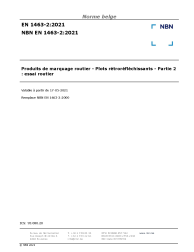 NBN EN 1463-2:2021