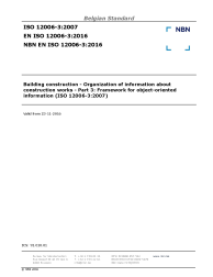 NBN EN ISO 12006-3:2016