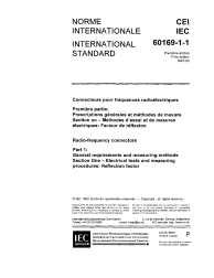 IEC 60169-1-1:1987