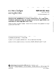 NBN EN ISO 4543:1995