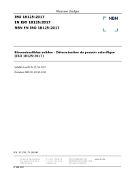 NBN EN ISO 18125:2017