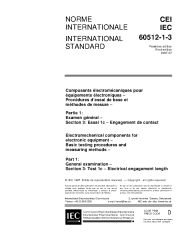 IEC 60512-1-3:1997