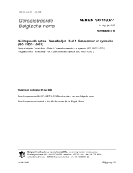 NBN EN ISO 11807-1:2005