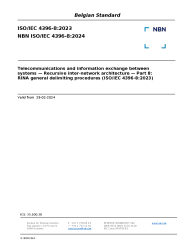 NBN ISO/IEC 4396-8:2024