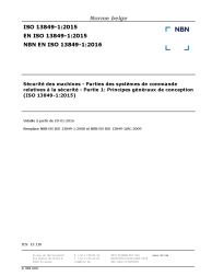 NBN EN ISO 13849-1:2016