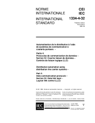 IEC 61334-4-32:1996