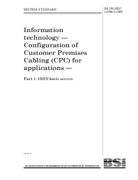 BS ISO/IEC 14709-1:1997