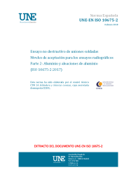 UNE-EN ISO 10675-2:2018