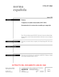 UNE-EN 1842:1998 (R2018)