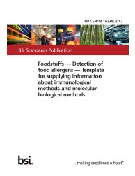 PD CEN/TR 16338:2012