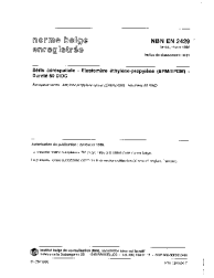 NBN EN 2429:1996