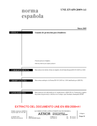 UNE-EN 659:2009+A1:2009 (R2013)