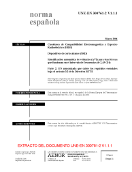 UNE-EN 300761-2 V1.1.1:2006