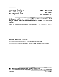 NBN EN 631-1:1994