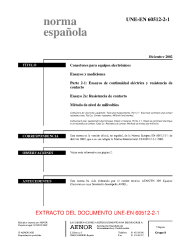 UNE-EN 60512-2-1:2002