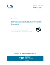 UNE-EN 13719:2017 (R2022)