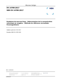 NBN EN 14789:2017