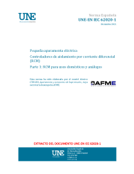 UNE-EN IEC 62020-1:2021