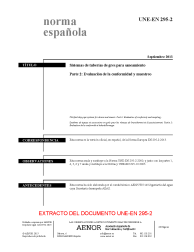 UNE-EN 295-2:2013 (R2019)