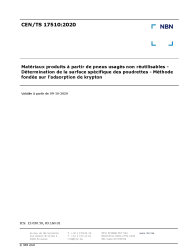 CEN/TS 17510:2020