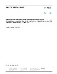 CEN/TR 15378-4:2017