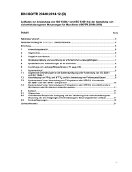 DIN ISO/TR 23849*DIN SPEC 33883:2014-12