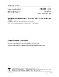 NBN EN 12970:2001