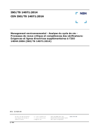 CEN ISO/TS 14071:2016
