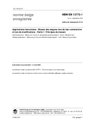 NBN EN 13775-1:2003