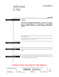 UNE 53993:2009 IN (R2017)