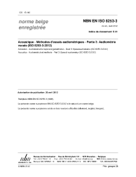 NBN EN ISO 8253-3:2012