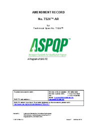 SAE TS 24AR-7:2019-10-16