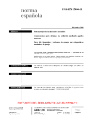 UNE-EN 12094-11:2003 (R2008)