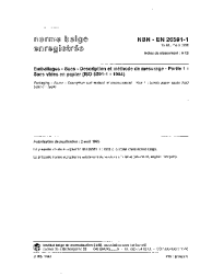 NBN EN 26591-1:1993