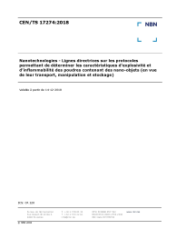 CEN/TS 17274:2018
