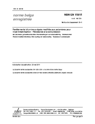 NBN EN 15815:2011