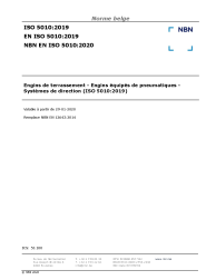 NBN EN ISO 5010:2020