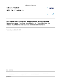 NBN EN 17136:2019