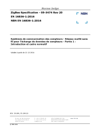 NBN EN 16836-1:2016