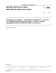 NBN ISO/IEC 29341-26-11:2021