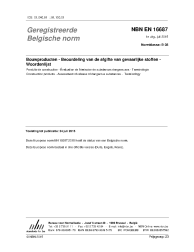NBN EN 16687:2015