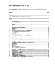 DIN ISO/TS 22002-3*DIN SPEC 10540-3:2017-09