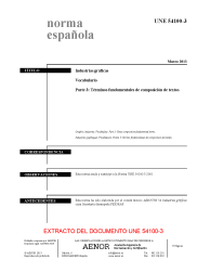 UNE 54100-3:2013 (R2019)