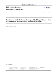 NBN ISO 13784-2:2021