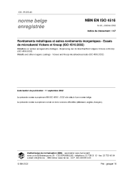 NBN EN ISO 4516:2002