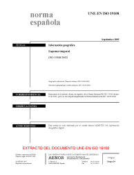UNE-EN ISO 19108:2005
