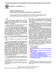 ASTM D2166/D2166M-16